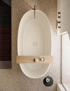 GKI C-SOLID volně stojící vana 176x91 cm, solidtech, lino 7239020030 Obrázek - fotka