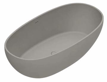 GKI C-SOLID volně stojící vana 176x91 cm, solidtech, tortora
