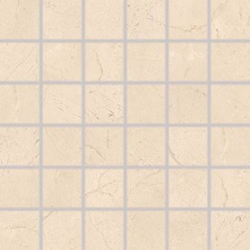 RAKO LEVANTE mozaika 30x30(5x5) cm, lepená na síti, mat-lesk, béžová