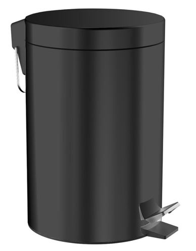 EMCO CONCEPT BLACK odpadkový koš 5 l, na postavení, černá CB355313300 Obrázek - Hlavní obrázek