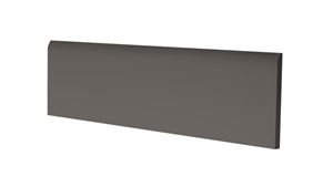 RAKO TAURUS COLOR sokl 8x30 cm, mat, tmavě šedá