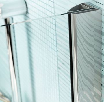 RAVAK SMARTLINE SMPS 90 L boční stěna 90x190 cm, chrom/čiré sklo 9SL70A00Z1 Obrázek - fotka