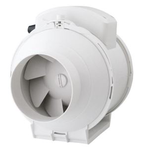 HACO DVP HIDE 125 S diagonální ventilátor 125 mm, potrubní