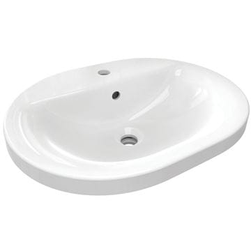 IDEAL STANDARD CONNECT umyvadlo 55 cm, s otvorem pro baterii a přepadem