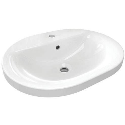 IDEAL STANDARD CONNECT umyvadlo 55 cm, s otvorem pro baterii a přepadem E503901 Obrázek - Hlavní obrázek