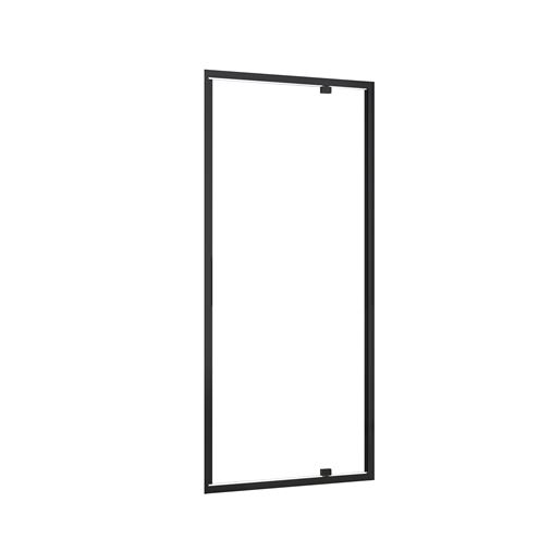 EASY+ sprchové dveře 90x195 cm, pivotové, matná černá/sklo transparent EASDS090CMTR Obrázek - Hlavní obrázek
