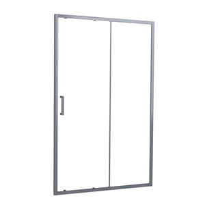 EASY+ sprchové dveře 100x195 cm, posuvné, gun metal/sklo transparent
