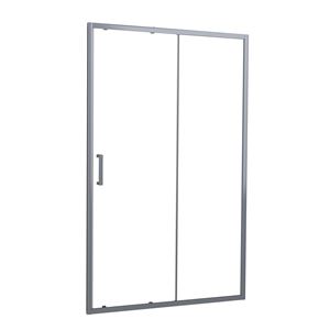 EASY+ sprchové dveře 110x195 cm, posuvné, gun metal/sklo transparent