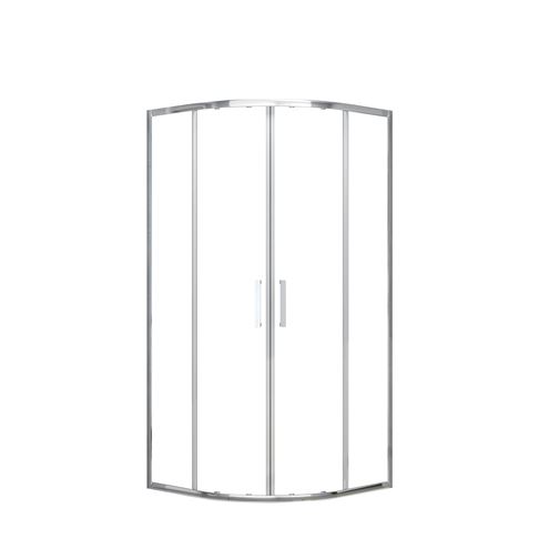 EASY sprchový kout 90x90 cm, R550, posuvné dveře, bright alu/transparent EASKS55090BATR Obrázek - Hlavní obrázek