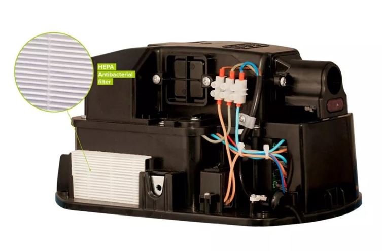HAKL SR JET 4800 tryskový osoušeč rukou, automatický, nerez HASRJET4800 Obrázek - fotka