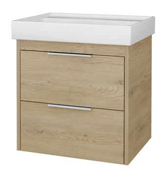 CONCEPT 150 skříňka pod umyvadlo 56,5x45x56 cm, 2 zásuvky, dub Avena 810955 Obrázek - fotka