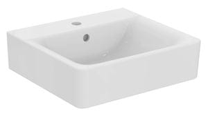 IDEAL STANDARD CONNECT CUBE umyvadlo 50 cm, s otvorem pro baterii a přepadem