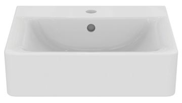 IDEAL STANDARD CONNECT CUBE umyvadlo 50 cm, s otvorem pro baterii a přepadem E713801 Obrázek - fotka