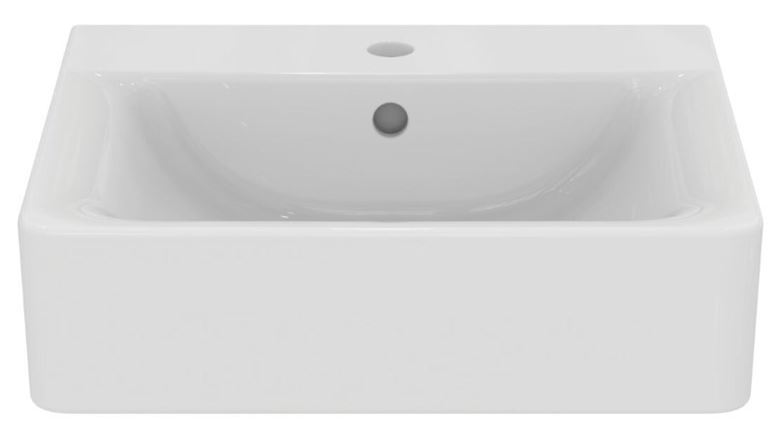 IDEAL STANDARD CONNECT CUBE umyvadlo 50 cm, s otvorem pro baterii a přepadem E713801 Obrázek - fotka
