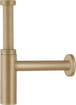 HANSGROHE FLOWSTAR S designový sifon k umyvadlu DN32, s převlečnou maticí 5/4, kartáčovaný bronz