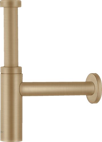 HANSGROHE FLOWSTAR S designový sifon k umyvadlu DN32, s převlečnou maticí 5/4, kartáčovaný bronz 52105140 Obrázek - Hlavní obrázek