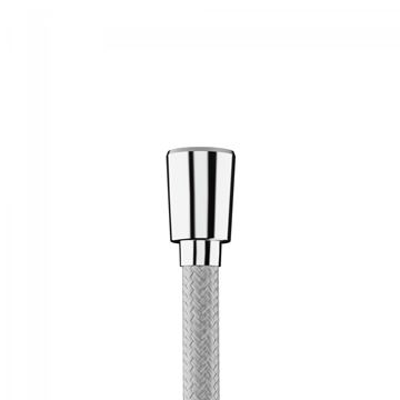 HANSGROHE DESIGNFLEX sprchová hadice 1600 mm, textilní, s ochranou proti překroucení a zlomení, chrom 28260000 Obrázek - fotka