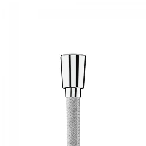HANSGROHE DESIGNFLEX sprchová hadice 1600 mm, textilní, s ochranou proti překroucení a zlomení, chrom 28260000 Obrázek - fotka
