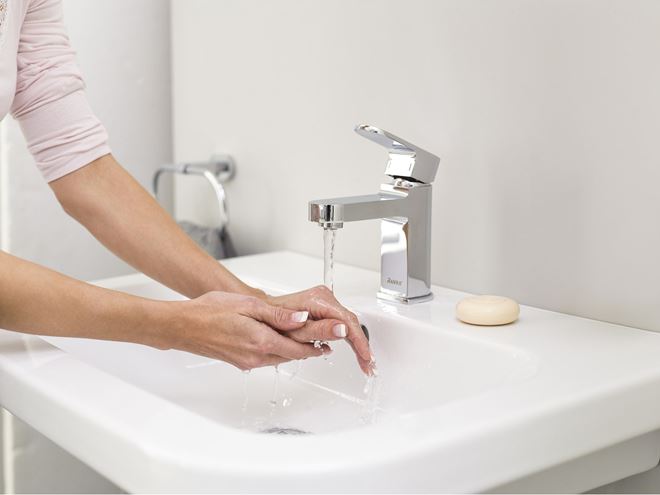 RAVAK CHROME umyvadlová stojánková baterie, s odtokovou soupravou, chrom X070053 Obrázek - fotka