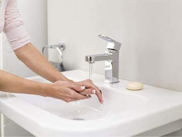 RAVAK CHROME umyvadlová stojánková baterie, s odtokovou soupravou, chrom X070053 Obrázek - fotka