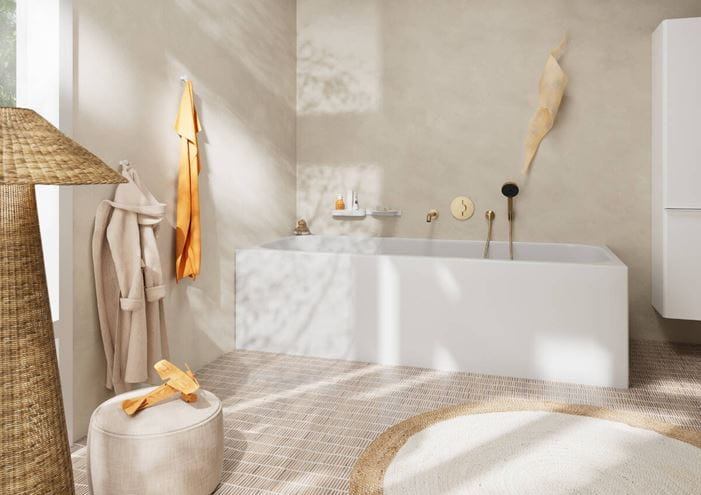 HANSGROHE DUOTURN S podomítková baterie, pro 2 spotřebiče, kartáčovaný bronz 75418140 Obrázek - fotka