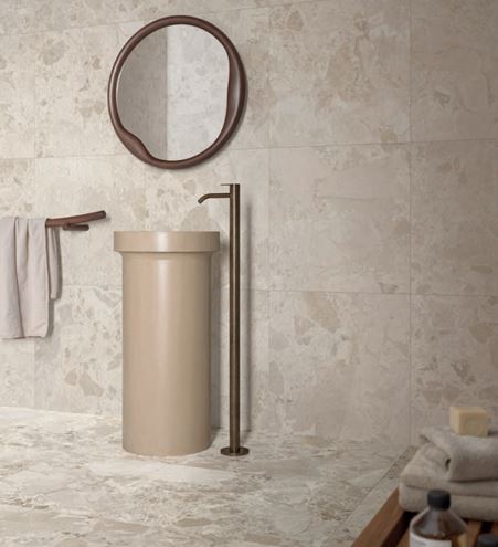 ABITARE CRUMBLE STONE dlažba 60x60 cm, mat, white PF00024022 Obrázek - fotka