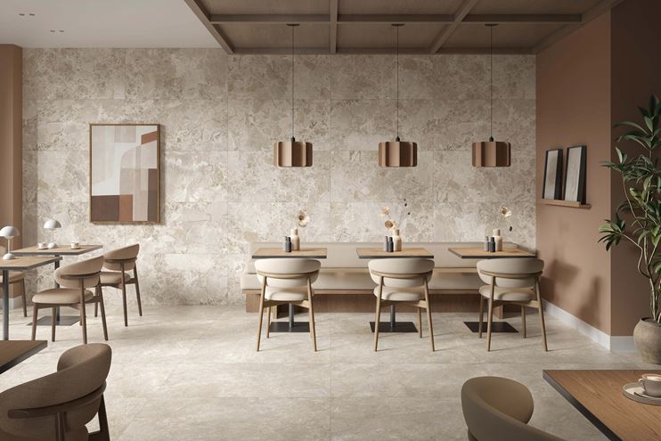 ABITARE CRUMBLE STONE dlažba 60x60 cm, mat, beige PF00024023 Obrázek - fotka