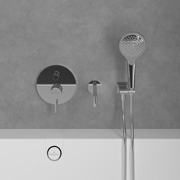 VILLEROY & BOCH DAWN podomítková baterie, pro 2 spotřebiče, chrom TVS10635311061 Obrázek - fotka