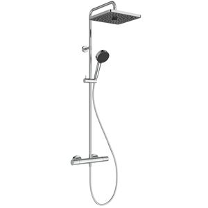 IDEAL STANDARD CERATHERM T25+ sprchový set s termostatickou baterií, horní sprcha, ruční sprcha se 2 proudy, tyč, hadice, chrom