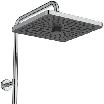 IDEAL STANDARD CERATHERM T25+ sprchový set s termostatickou baterií, horní sprcha, ruční sprcha se 2 proudy, tyč, hadice, chrom A8530AA Obrázek - fotka