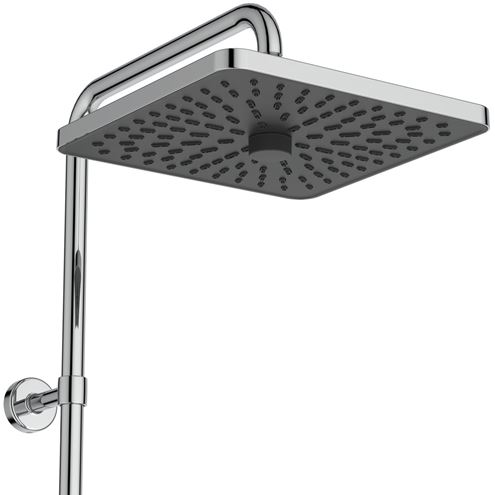 IDEAL STANDARD CERATHERM T25+ sprchový set s termostatickou baterií, horní sprcha, ruční sprcha se 2 proudy, tyč, hadice, chrom A8530AA Obrázek - fotka