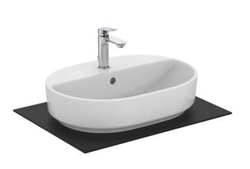 IDEAL STANDARD I.LIFE O umyvadlo na desku 55 cm, s otvorem pro baterii a přepadem T573401 Obrázek - fotka
