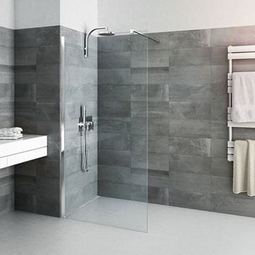 ROTH CARIBA WALK IN CI TWF stěna walk-in 110x200 cm, brillant/čiré sklo CI TWF 11020 VPF Obrázek - fotka