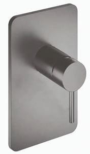 CONCEPT 300 ROUND sprchová podomítková baterie, brushed metallic 