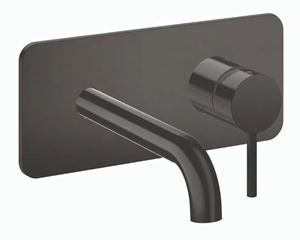 CONCEPT 300 ROUND umyvadlová podomítková baterie, imperial black