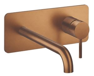 CONCEPT 300 ROUND umyvadlová podomítková baterie, PVD, brushed rose gold
