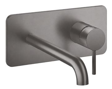 CONCEPT 300 ROUND umyvadlová podomítková baterie, brushed metallic