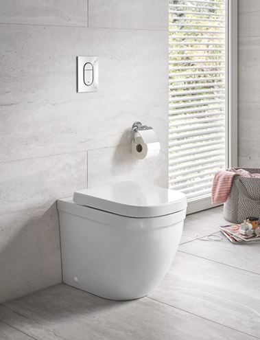 GROHE EURO CERAMIC stojící WC, Rimless, Triple Vortex splachování, alpská bílá 39339000 Obrázek - fotka