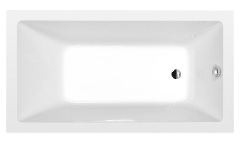 POLYSAN NOEMI vana 150x80 cm, bez nožiček, akrylát 71727 Obrázek - Hlavní obrázek