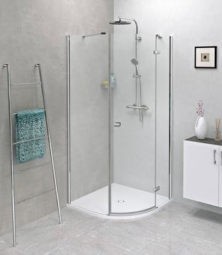 POLYSAN FLEXIA sprchová vanička 90x80 cm, R550, litý mramor, bez nožiček 91191 Obrázek - fotka