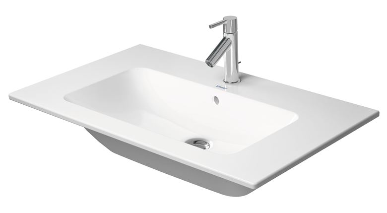 DURAVIT ME BY STARCK umyvadlo 83 cm, s otvorem pro baterii a přepadem, DuraShield 233683AA00 Obrázek - fotka