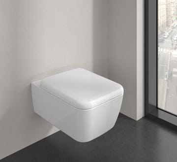 VILLEROY & BOCH SKYLA závěsné WC, se SoftClosing sedátkem, TwistFlush splachování, alpská bílá 4682CL01 Obrázek - fotka