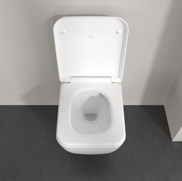 VILLEROY & BOCH SKYLA závěsné WC, se SoftClosing sedátkem, TwistFlush splachování, alpská bílá 4682CL01 Obrázek - fotka