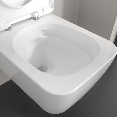 VILLEROY & BOCH SKYLA závěsné WC, se SoftClosing sedátkem, TwistFlush splachování, alpská bílá 4682CL01 Obrázek - fotka