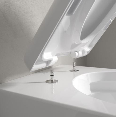 VILLEROY & BOCH SKYLA závěsné WC, se SoftClosing sedátkem, TwistFlush splachování, alpská bílá 4682CL01 Obrázek - fotka