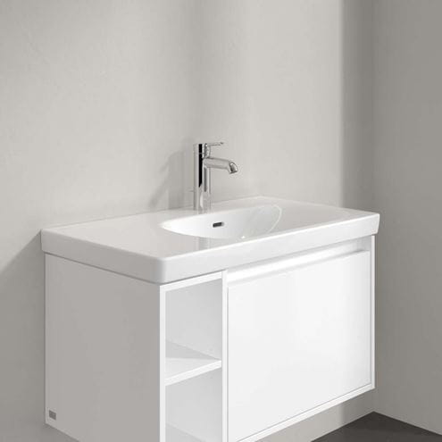 VILLEROY & BOCH SKYLA umyvadlo 80 cm, s otvorem pro baterii a přepadem, alpská bílá 5A52R101 Obrázek - fotka
