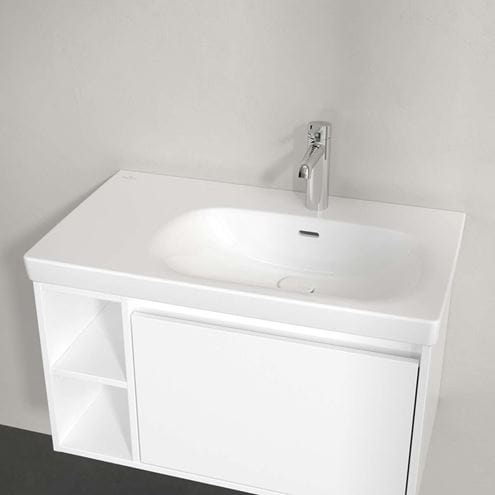 VILLEROY & BOCH SKYLA umyvadlo 80 cm, s otvorem pro baterii a přepadem, alpská bílá 5A52R101 Obrázek - fotka