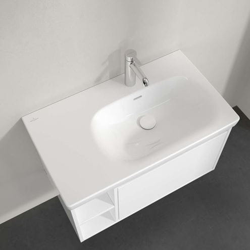 VILLEROY & BOCH SKYLA umyvadlo 80 cm, s otvorem pro baterii a přepadem, alpská bílá 5A52R101 Obrázek - fotka