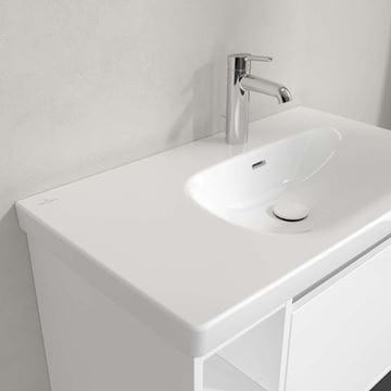 VILLEROY & BOCH SKYLA umyvadlo 80 cm, s otvorem pro baterii a přepadem, alpská bílá 5A52R101 Obrázek - fotka