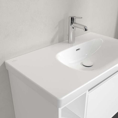 VILLEROY & BOCH SKYLA umyvadlo 80 cm, s otvorem pro baterii a přepadem, alpská bílá 5A52R101 Obrázek - fotka